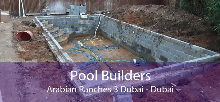 Pool Builders Arabian Ranches 3 Dubai - Dubai