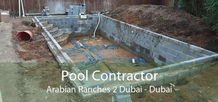 Pool Contractor Arabian Ranches 2 Dubai - Dubai