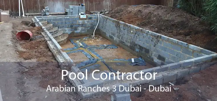 Pool Contractor Arabian Ranches 3 Dubai - Dubai